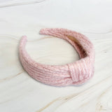Ellison+Young - Cabled Knit Knotted Headband