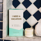 Chez Gagné - I Need a Vacation Shower Shower Steamers - Coconut Lime - Set of 8 Tabs