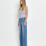Lovervet by VERVET - HIGH RISE WIDE LEG JEANS