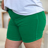 Judy Blue Tummy Control Garment Dyed Denim Shorts