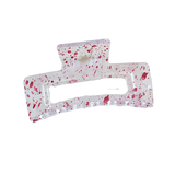 MODish Design Co - Splatter Paint Claw Clip (Red, Blue, Pink)