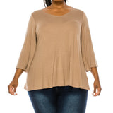 BAMBOO MISSYDAY, Fabina, (Various Colors), Plus Size Only
