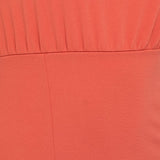 SLEEVELESS ONE SHOULDER FRONT SLIT DRESS, Gilli