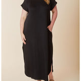 BAMBOO MAXI DRESS, Fabina (Plus Only)