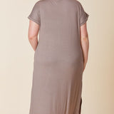BAMBOO MAXI DRESS, Fabina (Plus Only)