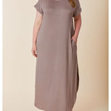 BAMBOO MAXI DRESS, Fabina (Plus Only)