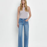 Lovervet by VERVET - HIGH RISE WIDE LEG JEANS