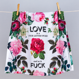 Bad Grandma Designs - Love Is A Four Letter Word, And So Is Fuck - All over print