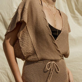 Open Sweater Cover-Up Dress, Gilli