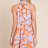 Resort style halter neck short sundress, Jade by Jane (Plus size only)