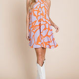 Resort style halter neck short sundress, Jade by Jane (Plus size only)