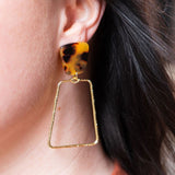 Ariana Earrings - Tortoise, Spiffy & Splendid