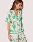 Lost + Wander - Vineyard Vistas Set - Spring Leaf Print Satin