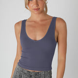 Reversible Ribbed Top, NIKIBIKI