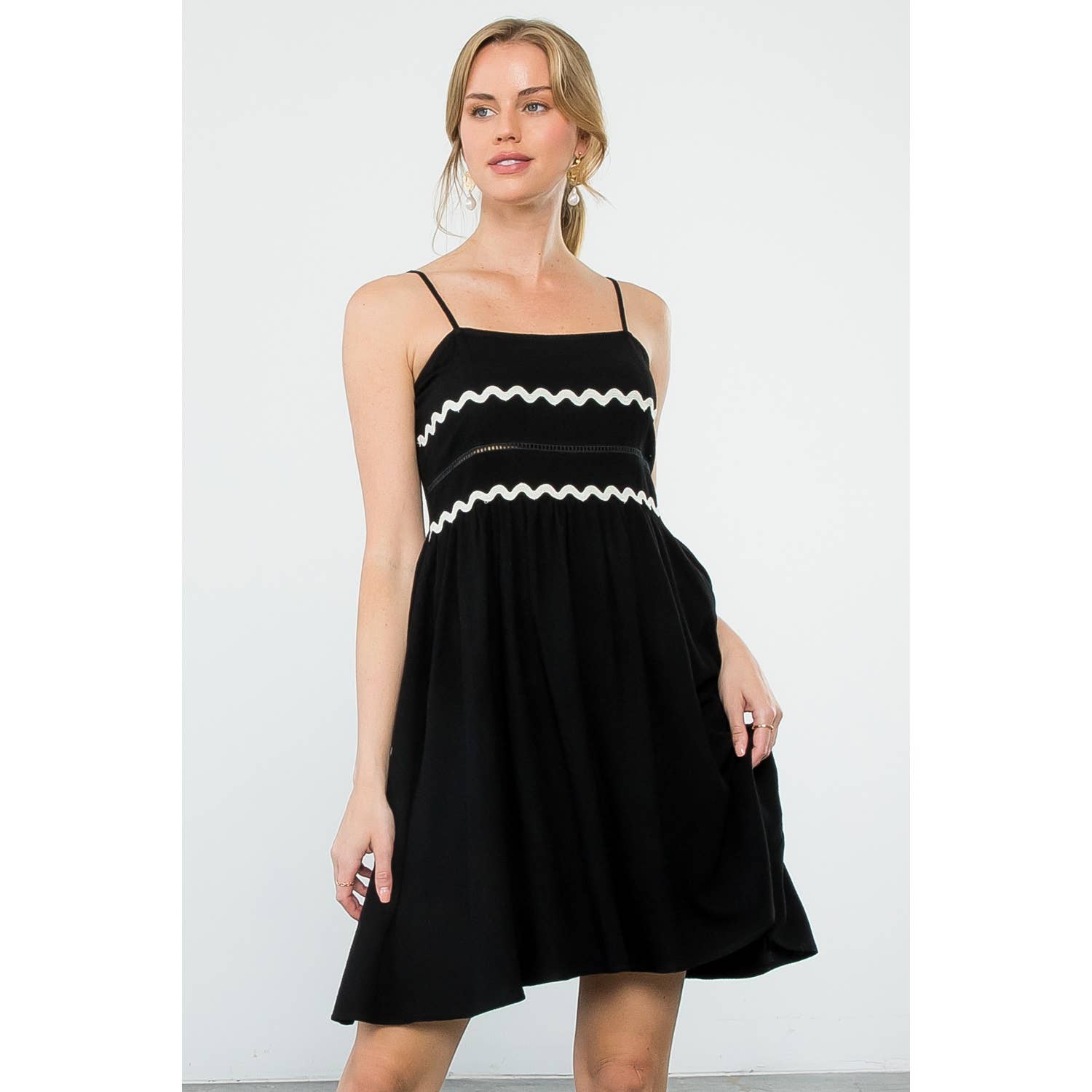 THML - Embroidered Dress Jurisdiction Clothing THML - Embroidered Dress Jurisdiction Clothing