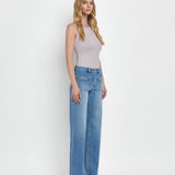 Lovervet by VERVET - HIGH RISE WIDE LEG JEANS