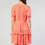 Current Air - Half-sleeve Mini Dress