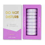 Chez Gagné - Do Not Disturb Shower Steamers - Lavender - Set of 8 Tabs