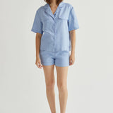 Crescent - CP9202 - Cora Cuffed Linen Shorts