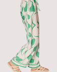 Lost + Wander - Vineyard Vistas Set - Spring Leaf Print Satin