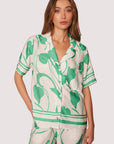 Lost + Wander - Vineyard Vistas Set - Spring Leaf Print Satin