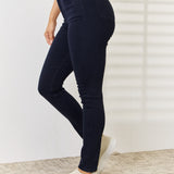 Judy Blue Garment Dyed Tummy Control Skinny Jeans (Plus size only)