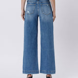 Lovervet by VERVET - HIGH RISE TROUSER WIDE JEANS