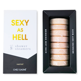 Chez Gagné - Sexy As Hell Shower Steamers - Santal - Set of 8 Tabs