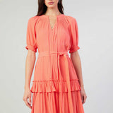Current Air - Half-sleeve Mini Dress