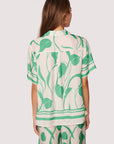Lost + Wander - Vineyard Vistas Set - Spring Leaf Print Satin