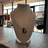 Zhanna Jewelry, Pearl necklace with natural pearl pendant