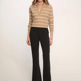 Cantara Flare Pant, Heartloom in Black