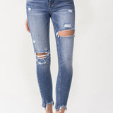 Lovervet, Juliana Highrise distressed skinny