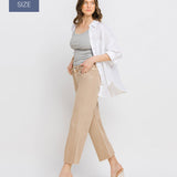 Vervet by Flying Monkey - Plus Size High Rise Crop Wide Leg Jeans