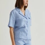 Crescent - CP9202 - Cora Cuffed Linen Shorts