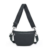 Sol and Selene - Ethereal - Woven Neoprene Crossbody Bag