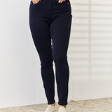 Judy Blue Garment Dyed Tummy Control Skinny Jeans (Plus size only)