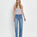Lovervet by VERVET - HIGH RISE WIDE LEG JEANS