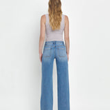 Lovervet by VERVET - HIGH RISE WIDE LEG JEANS