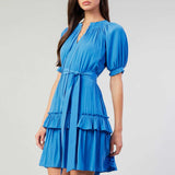 Current Air - Half-sleeve Mini Dress