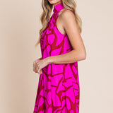 Resort style halter neck short sundress, Jade by Jane (Plus size only)