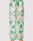 Lost + Wander - Vineyard Vistas Set - Spring Leaf Print Satin