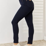 Judy Blue Garment Dyed Tummy Control Skinny Jeans (Plus size only)