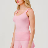 Hashttag - DEEP NECK TANK TOP