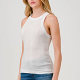 Hashttag - MINERAL DYED VARIEGATE MUSCLE TANK TOP