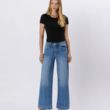 Lovervet by VERVET - HIGH RISE TROUSER WIDE JEANS
