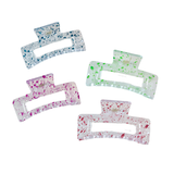 MODish Design Co - Splatter Paint Claw Clip (Red, Blue, Pink)