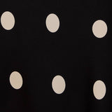 Sunday Edition by LE LIS - Satin Midi Skirt in Polka Dot