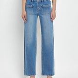 Lovervet by VERVET - HIGH RISE WIDE LEG JEANS