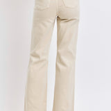 Judy Blue High Waist Distressed Wide Leg Jeans, Plus Size (online only)